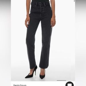 Denim Forum Joni high rise loose size 30